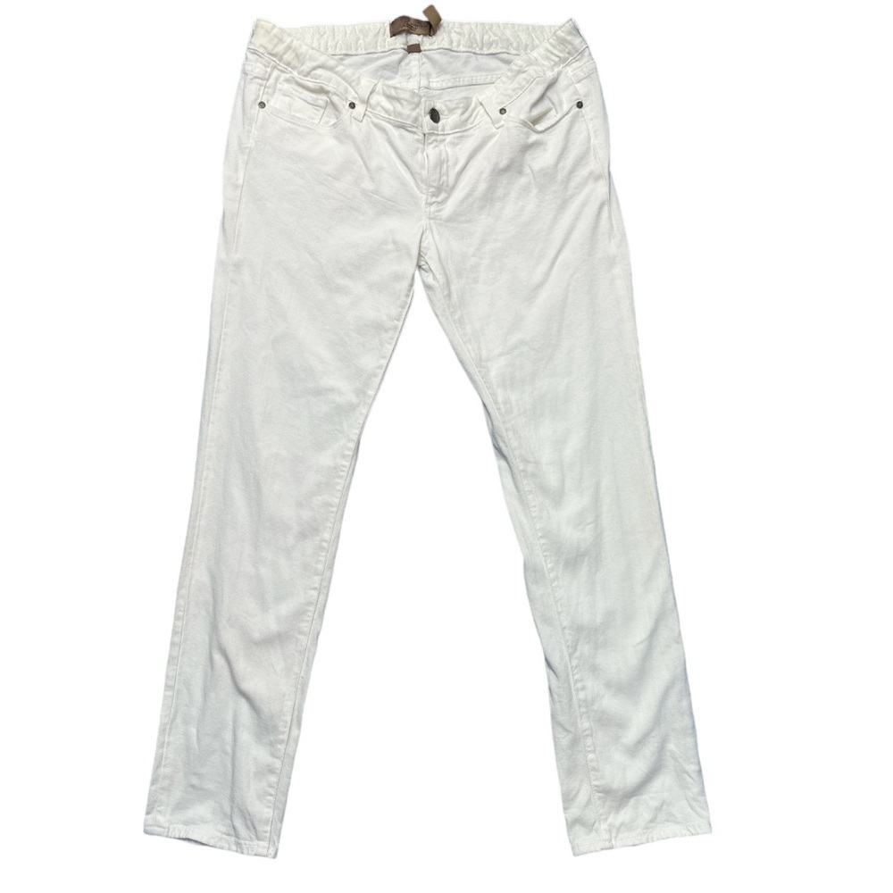Paige Maternity Jimmy Jimmy Denim Jeans Hidden Adjustable Waist Band